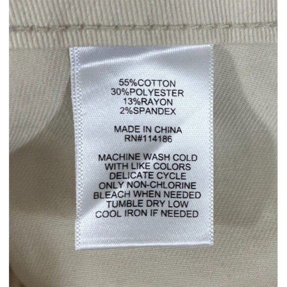 NEW Frye & Co. Jeans Women's 16W Harper Mid-Rise Crop Flare Birch White - Picture 15 of 15